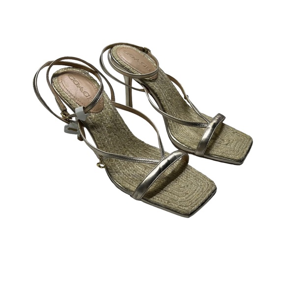 Coach Sandals - Leather upper - Leather lining, jute footbed Leather outsole - Picture 10 of 11